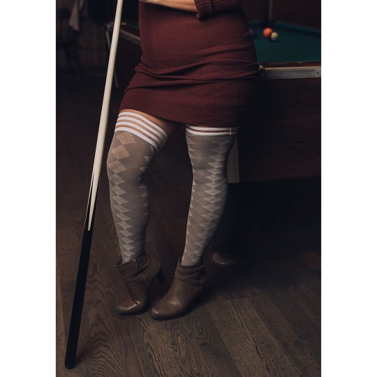 KIX'IES PAR 4 STOCKINGS GREY