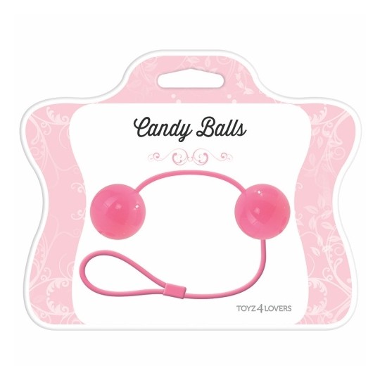 BOLAS VAGINAIS CANDY BALLS ROSA