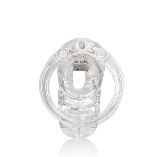 MODEL 25 - CHASTITY CAGE - 3.5&#039;&#039; / 9 CM - TRANSPARENT