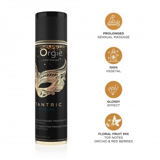 MASSAGEÖL MIT GLANZ-EFFEKT TANTRIC LOVE RITUAL 200ML ORGIE