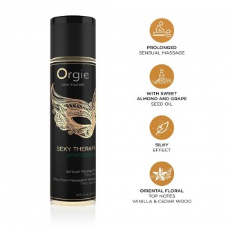 MASSAGEÖL SEXY THERAPY APHRODISIAC 200ML ORGIE