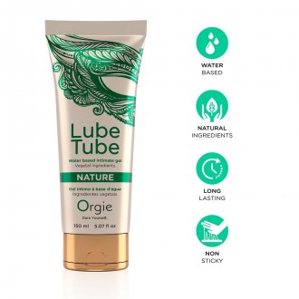WASSERBASIERTE GLEITMITTEL NATURE LUBE TUBE 150ML ORGIE