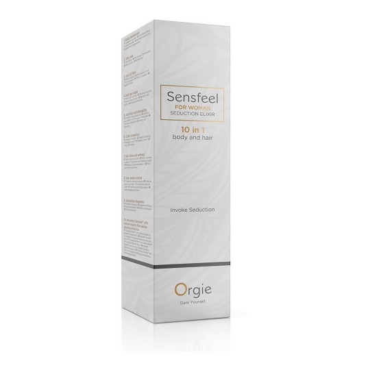 10 В 1 ЛОСЬОН ДЛЯ ТЕЛА И ВОЛОС С ФЕРОМОНАМИ SENSFEEL FOR WOMAN 100МЛ ORGIE