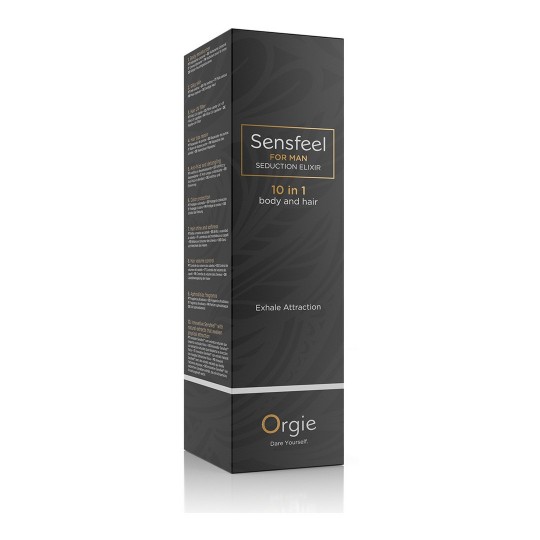 10 В 1 ЛОСЬОН ДЛЯ ТЕЛА И ВОЛОС С ФЕРОМОНАМИ SENSFEEL FOR MAN 100МЛ ORGIE