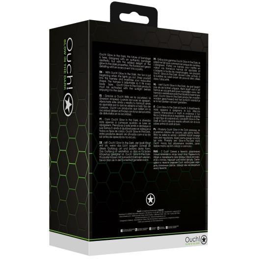 РЕМЕНЬ ДЛЯ ТРУСОВ С ПРЯЖКОЙ - СВЕТИТСЯ В ТЕМНОТЕ