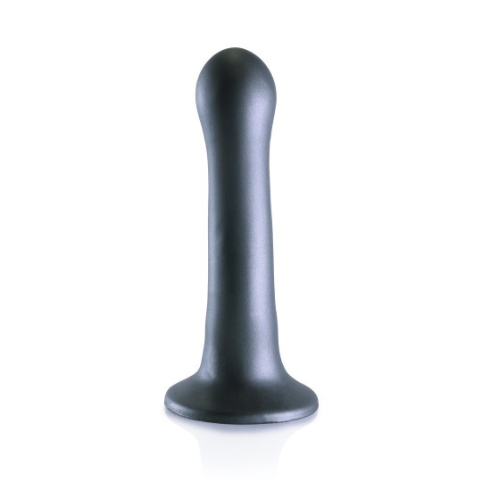 ULTRA SOFT SILICONE CURVY G-SPOT DILDO - 7\'\' / 17 CM