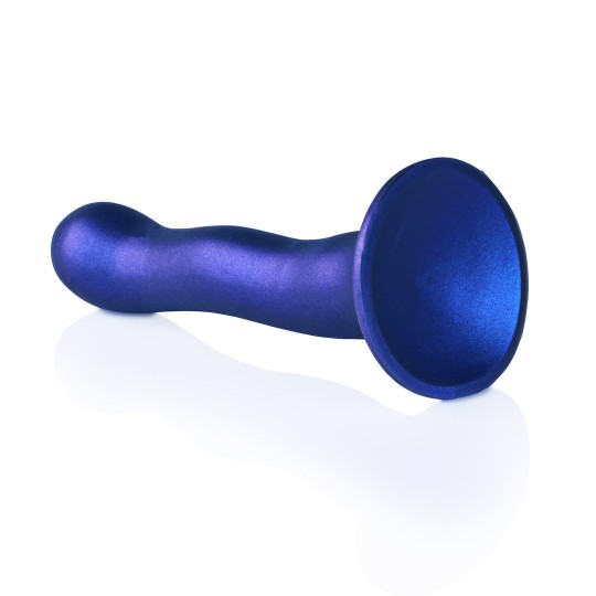 ULTRA SOFT SILICONE CURVY G-SPOT DILDO - 7\'\' / 17 CM