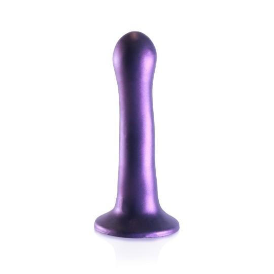 ULTRA SOFT SILICONE CURVY G-SPOT DILDO - 7\'\' / 17 CM