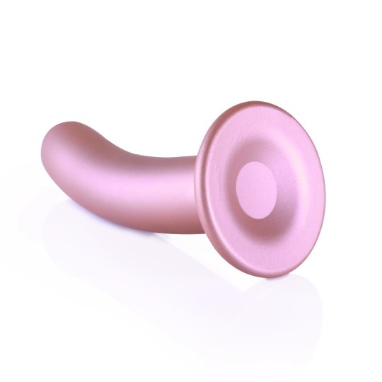SMOOTH SILICONE G-SPOT DILDO - 6'' / 14,5 CM