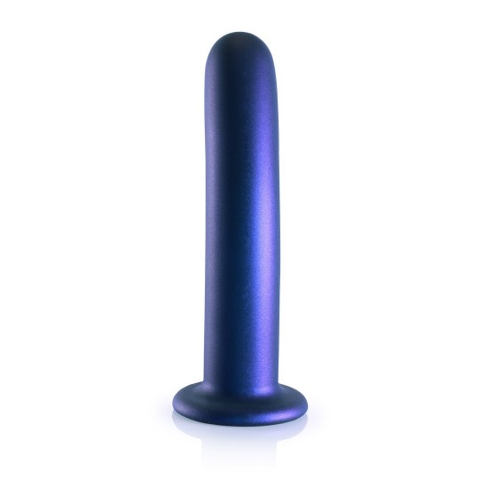 SMOOTH SILICONE G-SPOT DILDO - 7'' / 17 CM