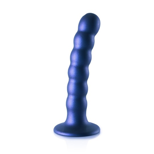 BEADED SILICONE G-SPOT DILDO - 5\'\' / 13 CM
