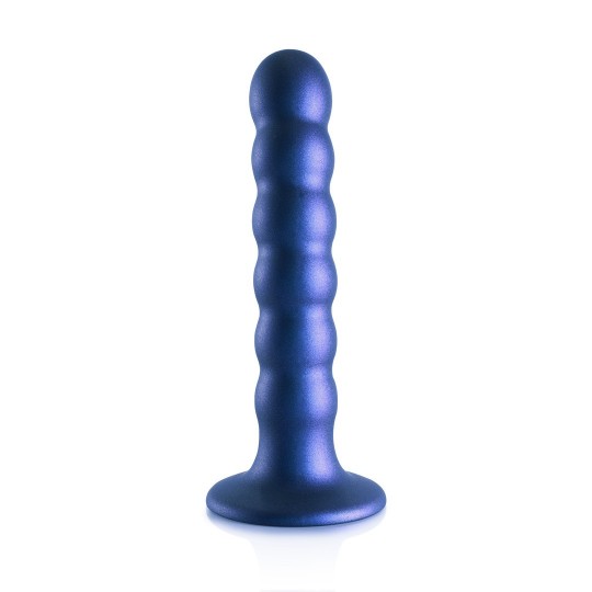 BEADED SILICONE G-SPOT DILDO - 5\'\' / 13 CM