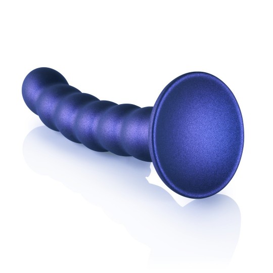 BEADED SILICONE G-SPOT DILDO - 5\'\' / 13 CM