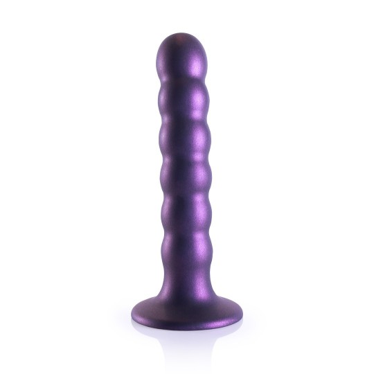 BEADED SILICONE G-SPOT DILDO - 5\'\' / 13 CM