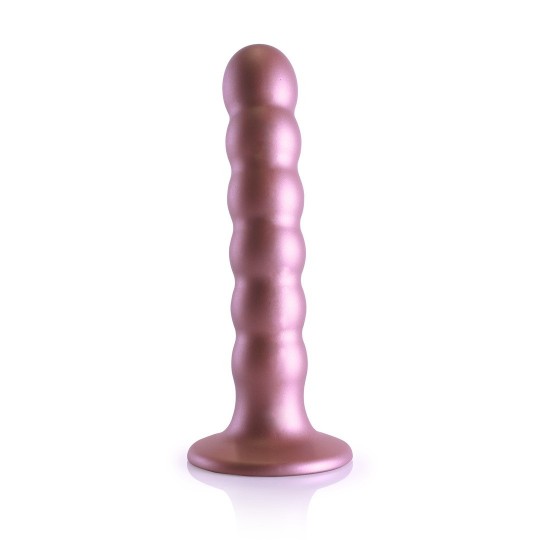 BEADED SILICONE G-SPOT DILDO - 5\'\' / 13 CM