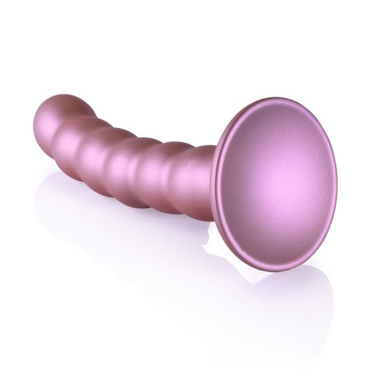 BEADED SILICONE G-SPOT DILDO - 5\'\' / 13 CM