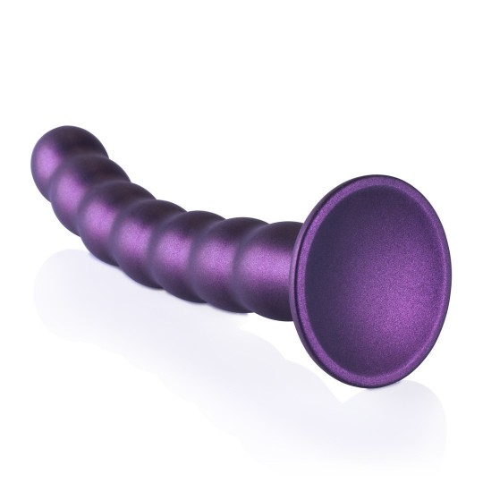 BEADED SILICONE G-SPOT DILDO - 8' / 20,5 CM